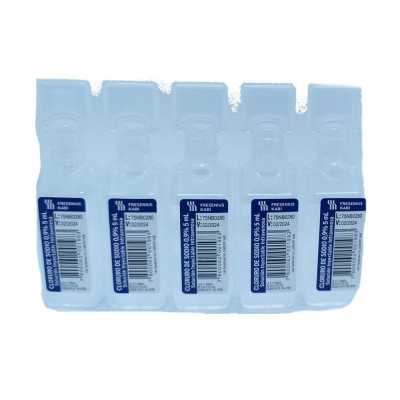 Cloruro de sodio 0,9% ap 5ml sanderson cj x 100