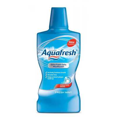Aquafresh Enjuague bucal fresh mint 500ml