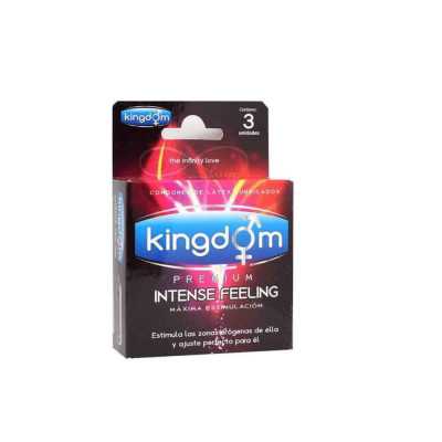 Kingdom Preservativo intense feeling x3