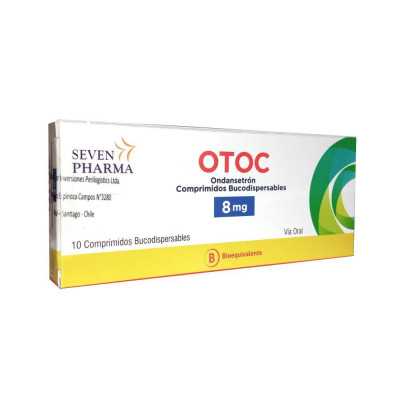 Otoc 8mg masticable x10com