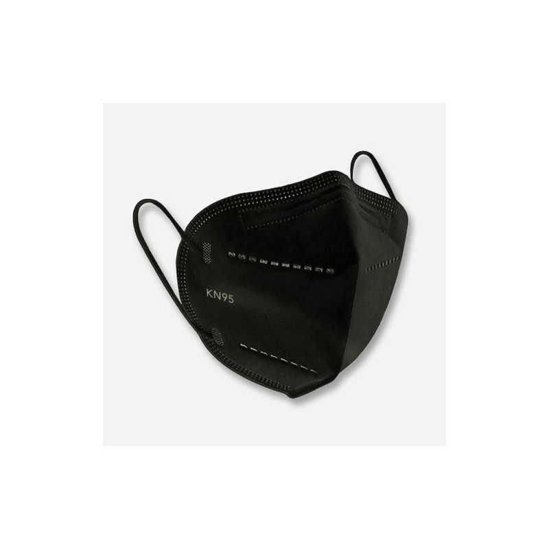 Mascarilla KN95 Color Negro Caja x 20