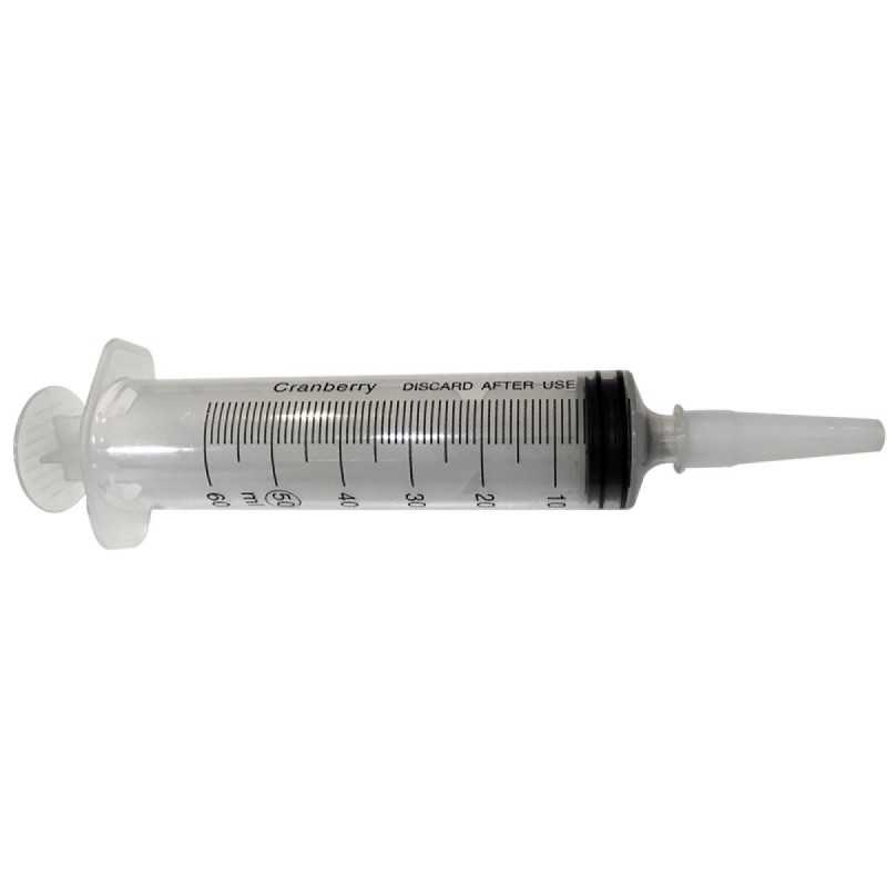 Jeringa Alimentacion 60ml punta cateter (Cranberry)