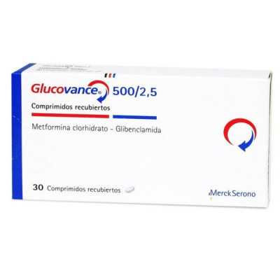 Glucovance 500/2,5 x30com