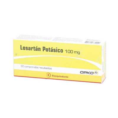 Losartan Potasico 100 mg x30com. (Opko)