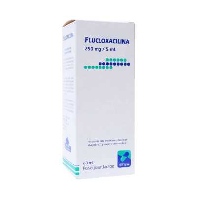Flucloxacilina 250mg/5ml solucion oral x60ml (Mintlab)
