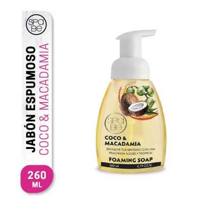 Jabon Espuma coco macadamia (Spa Be)