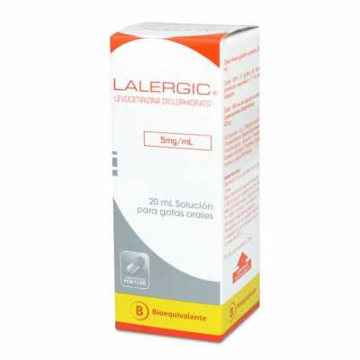 Lalergic 5mg/ml gotas x20ml