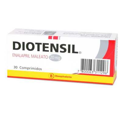 Diotensil 20mg x20com