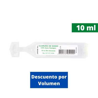 Cloruro de sodio 0,9% ap 10ml (Biosano)