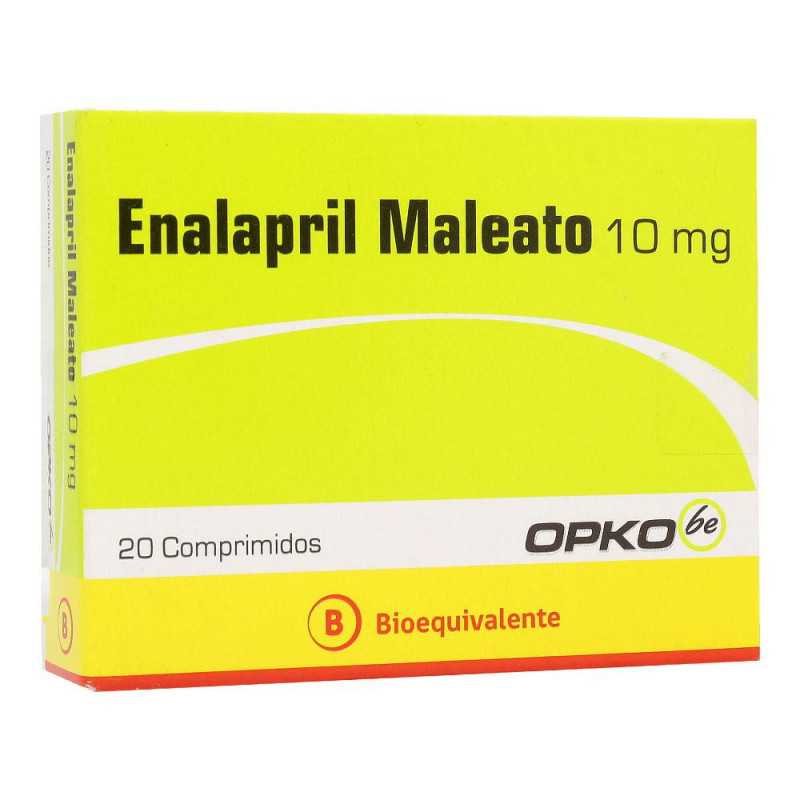 Enalapril 10mg x20com. (Opko)