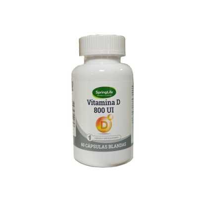 Vitamina D3 800ui x60cap (SpringLife)