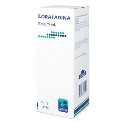 Loratadina 5 mg/5 ml jarabe 60ml (Mintlab)