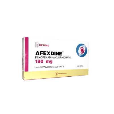 Afexdine 180mg x30com