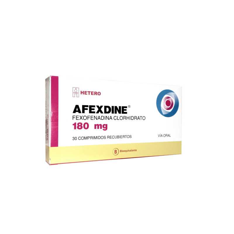 Afexdine 180mg x30com