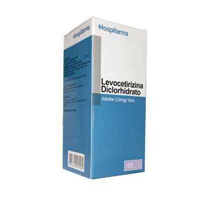 Levocetirizina 2.5mg/5ml jarabe 100ml (Hospifarma)