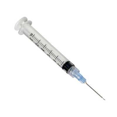 Jeringa 3ml luer slip aguja 21gx1½ (Nipro)