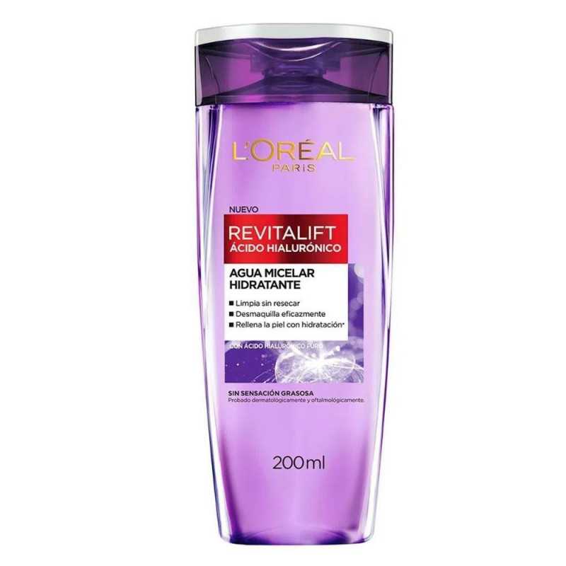 Loreal Revitalif agua micelar hidratante x200ml