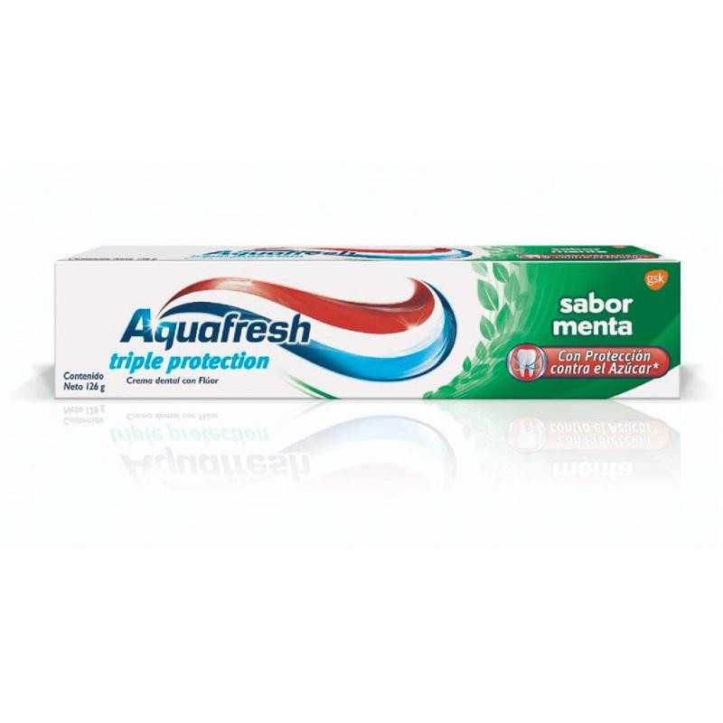 Aquafresh Pasta triple proteccion menta 126r