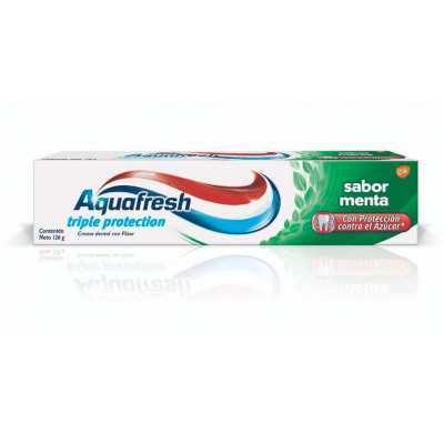 Aquafresh Pasta triple proteccion menta 126r
