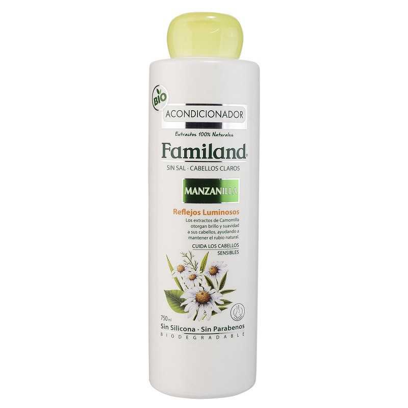 Familand Bio acondicionador manzanilla reflejos luminosos 750 ml