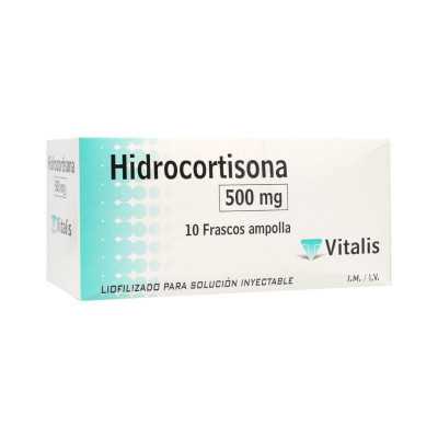 Hidrocortisona I.M./I.V. 500mg x10 (Vitalis)