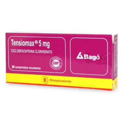 Tensiomax 5mg x20com