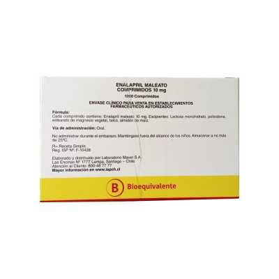 Enalapril 10mg x40com (Maver)