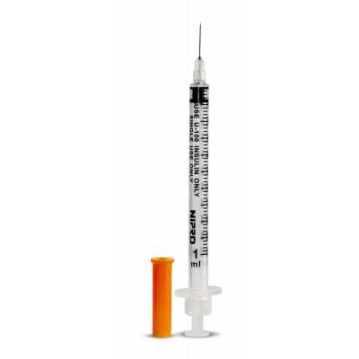 Jeringa Insulina 1ml aguja 31gx6mm (Nipro)
