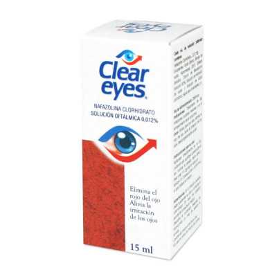 Clear Eyes solucion oftalmica 0.012% x15ml