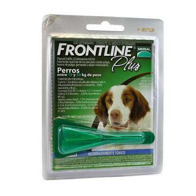 Frontline Plus perros 10-20kg pipeta 1,34ml