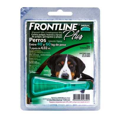 Frontline Plus perros 40-60kg pipeta 4ml
