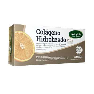 Colageno Plus naranja 12g x30sobres (SpringLife)