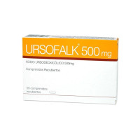 Ursofalk 500 mg x 50 comprimidos. (Cenabast) - Farmacia AraucoMed