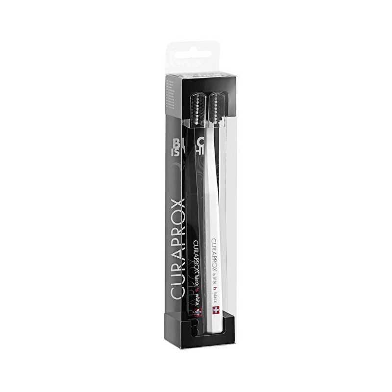 Curaprox 5460 Black is White Pack Duo