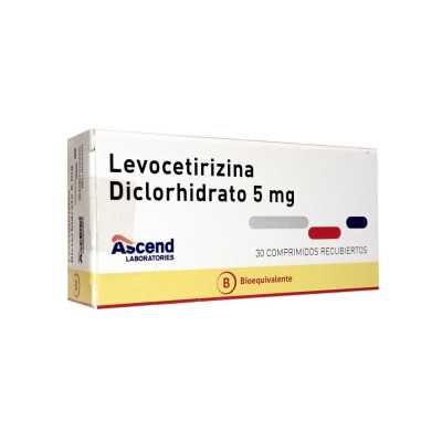 Levocetirizina 5mg x30com Ascend (Cenabast)