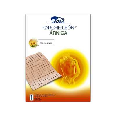 Parche León Arnica 12x18cm x1