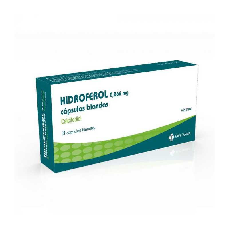 Hidroferol 0,266mg x3cap