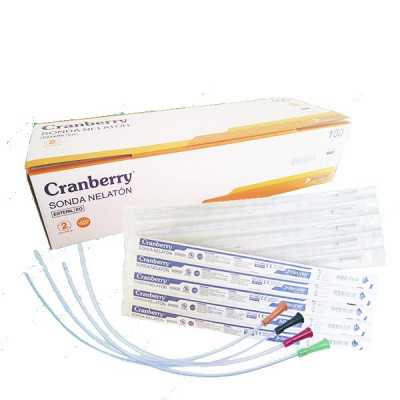 Sonda Nelaton cranberry nº 8
