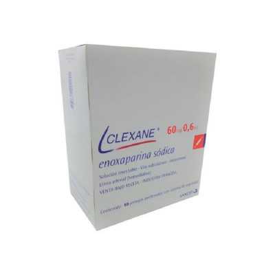 Clexane 60mg/0.6ml x 10 jeringas (Cenabast)