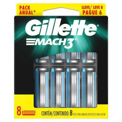 Gillette Mach3 repuesto x8