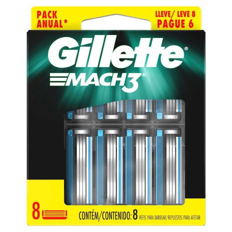 Gillette Mach3 repuesto x8
