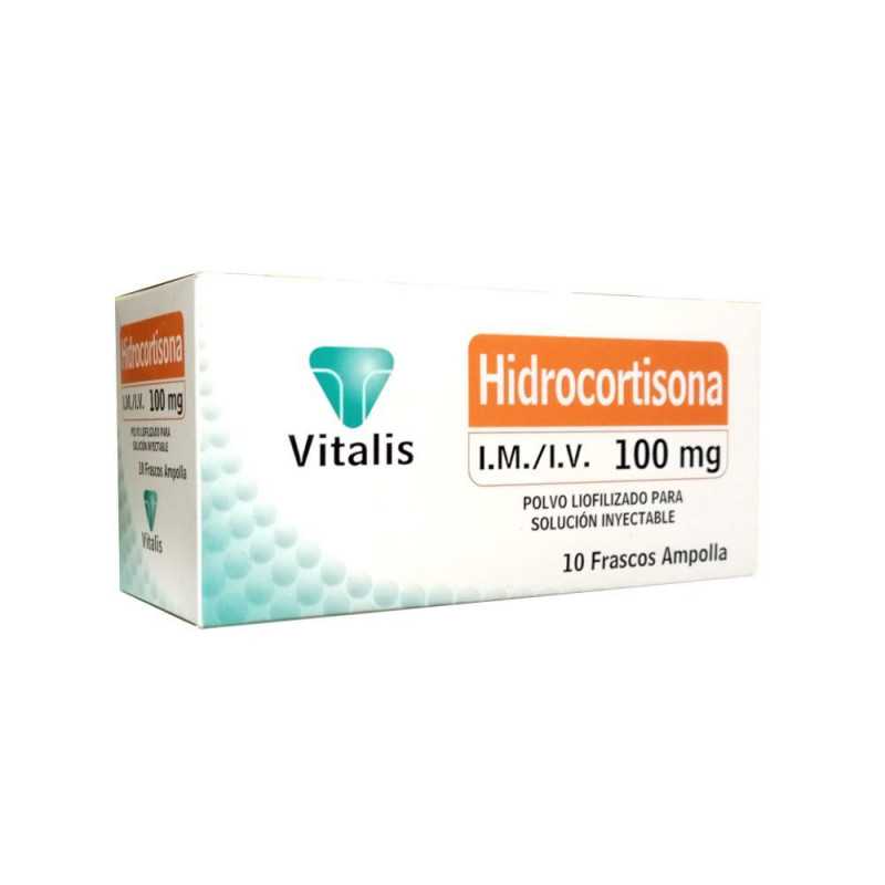 Hidrocortisona I.M./I.V. 100mg x10 (Vitalis)