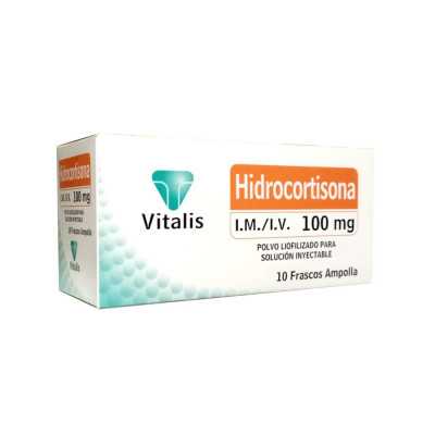 Hidrocortisona I.M./I.V. 100mg x10 (Vitalis)