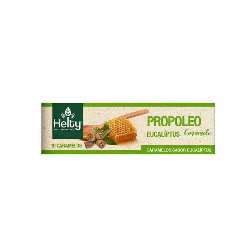 Propoleo Eucaliptus Caramelo x10 (Helty)