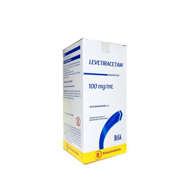 Levetiracetam 100mg/ml solucion oral 300ml Pisa (Cenabast)