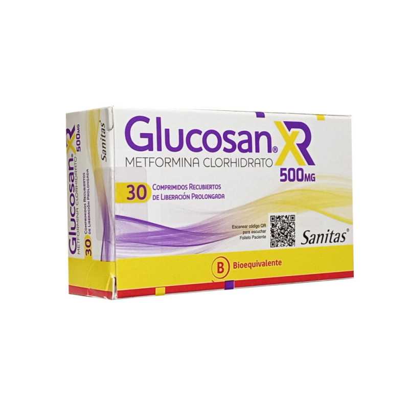 Glucosan XR 500mg x30com
