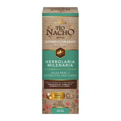 Tio Nacho shampoo anti-caida herbolaria milenaria 415ml