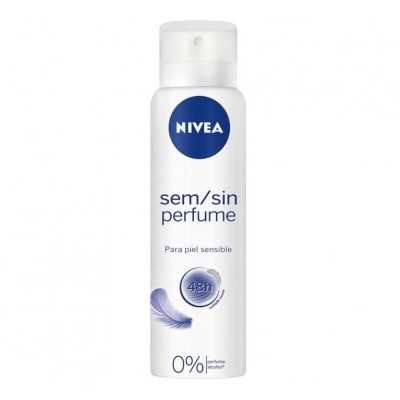 Nivea sin perfume desodorante spray 150ml