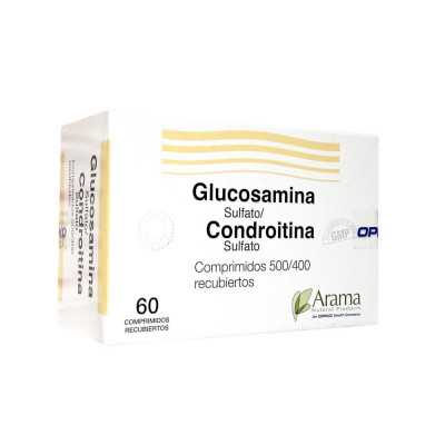 Glucosamina Condroitina 500/400mg x60com Arama (Cenabast)