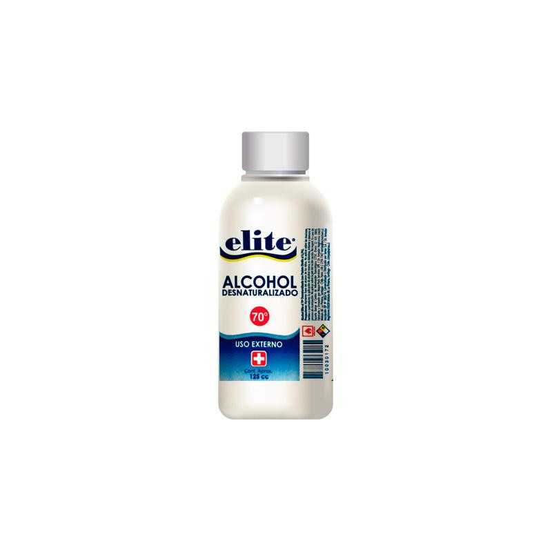 Alcohol Desnaturalizado 70º 125ml (Elite)